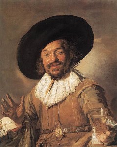 The Merry Drinker by Frans Hals.